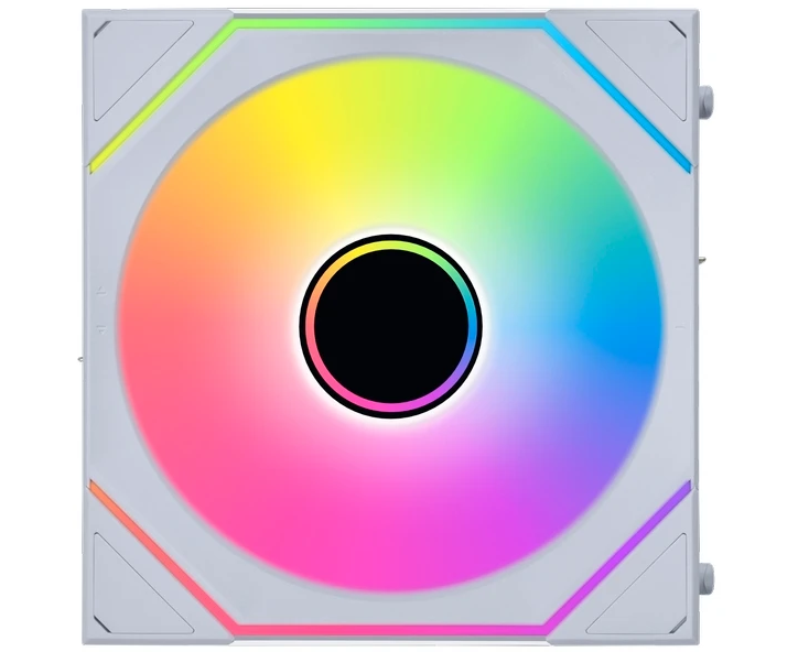 Вентилятор Lian Li Uni Fan SL-INF Wireless 120 Reverse Blade (G99.12 RSLIN1 W1 W.R0) / 12 RSLIN1 W1 W White / 120x122,1x25мм (PWM, ARGB, 2200 об/мин (Max.))