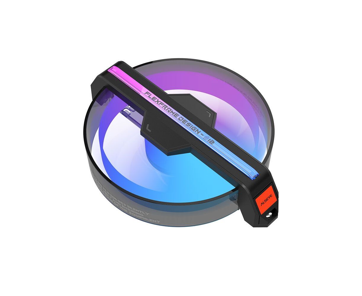 Вентилятор ALSEYE Φ12(DM12)-B (Clear Frame) (AS.04.10.0003)