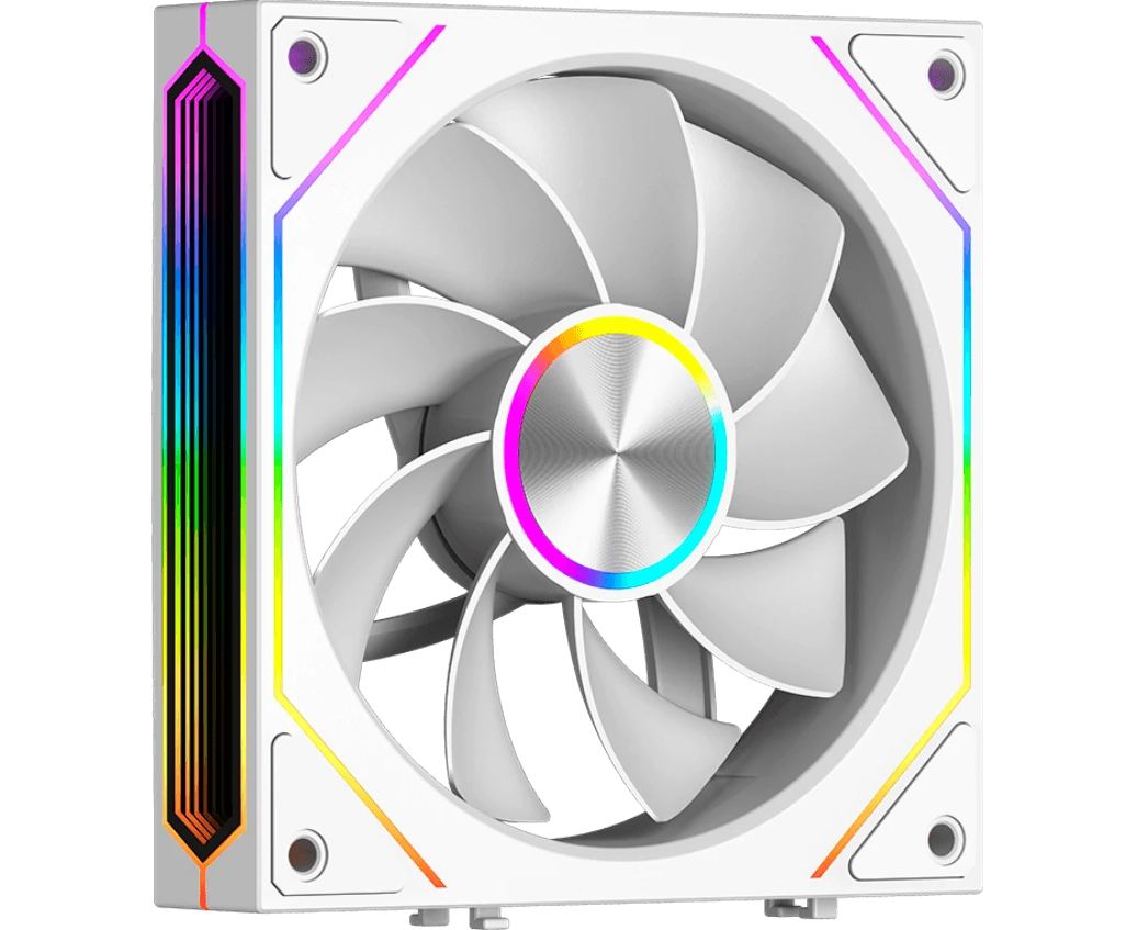 Вентилятор Pc Cooler F3 X120 R WH Reverse ARGB (F3 X120 R ARGB WH) 120х 120x25 белый 4-pin 28.4д Б Ret