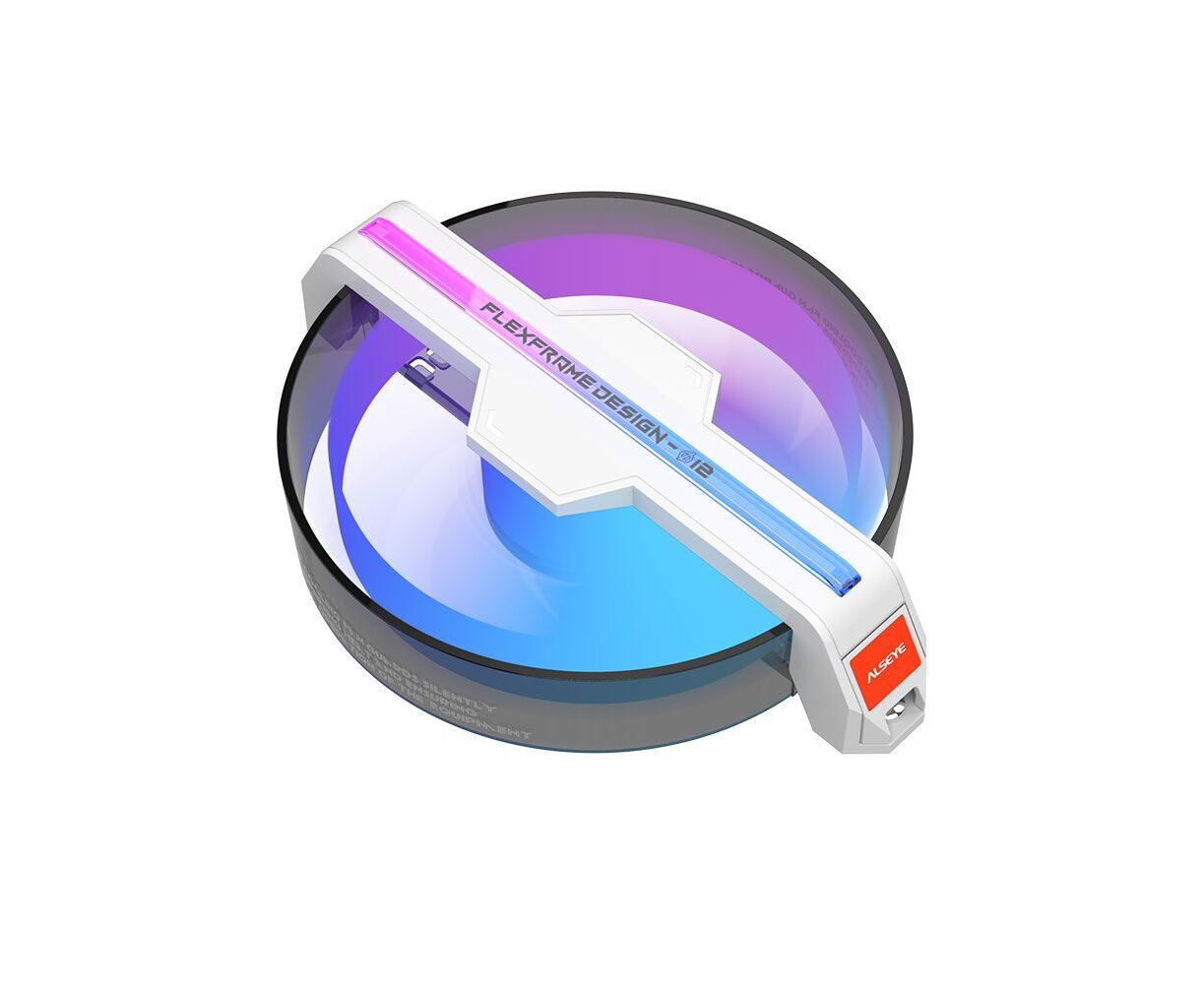 Вентилятор ALSEYE Φ12(DM12)-W (Clear Frame) (AS.04.10.0004)