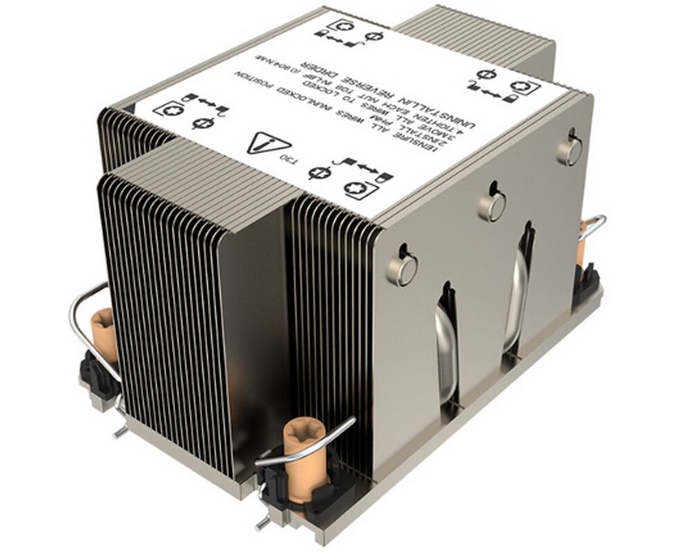 Радиатор ALSEYE AS.03.03.0021 2 U Coolserver AS-M81 LGA4189, 250 Wt, Copper base + aluminum fin +5 heat pipe, Narrow