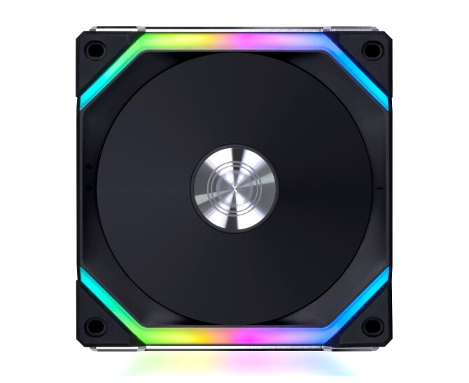 Вентилятор LIAN LI Uni Fan SLV2 120 Black (G99.12 SLV21 B.00) a RGB PWM 120mm 2000 RPM (1pcs)