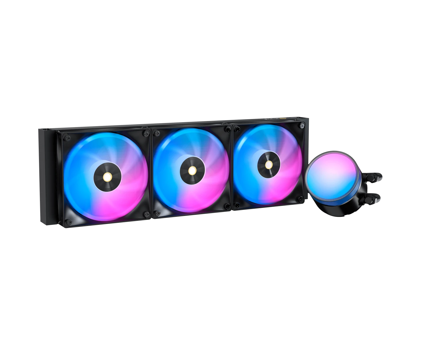 Вентилятор Ocypus Delta L36 BK ARGB V2, 360mm, ARGB Pump, 3x120mm ARGB fans, LGA115 X/1200/1700/18 XX, AM4/AM5