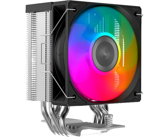 Кулер SAMA X40 L (X40-XXWAYXOX-G) (200 W, 4-pin PWM, 133.5mm, 4x6mm, ARGB, 1x100mm, 50.1 CFM, 35.2d BA, 2600 RPM, S 1851/1700/1200)