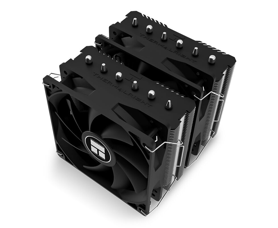 Кулер Thermalright Peerless Assassin 120 SE (PA120-SE-BL) Soc-AM5/AM4/1200/1700/1851 черный 4-pin 25.6d B Al+Cu 730gr Ret
