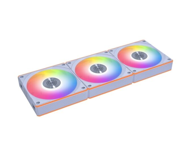 Комплект вентиляторов (3шт.) Lian Li UNI Fan CL Wireless 120 Reverse Blade (G99.12 RCL1 W3 W.R0) / 12 RCL1 W3 W White / 120x124x28мм