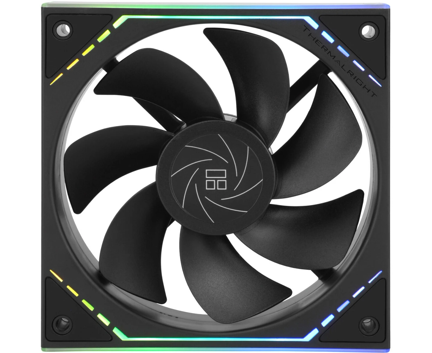 Кулер Thermalright TL-M12 R, Reverse (124x120x25mm, 4-pin PWM, ARGB, 42.6 CFM, 23.2d BA, 1500 RPM, Black)
