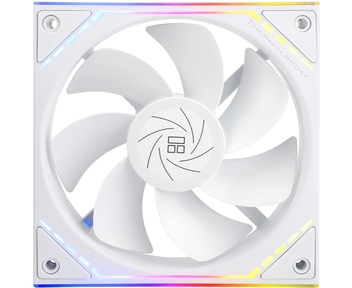 Кулер Thermalright TL-M12 RW, Reverse (124x120x25mm, 4-pin PWM, ARGB, 42.6 CFM, 23.2d BA, 1500 RPM, White)