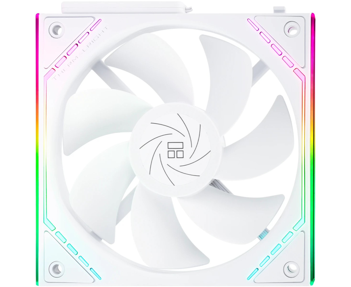 Кулер Thermalright TL-M12 QRW, Reverse (124x120x25mm, 4-pin PWM, ARGB, 47.6 CFM, 23.2d BA, 1500 RPM, White)