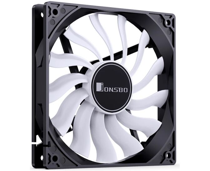 Вентилятор JONSBO 12020 Black 120х 120х 20мм (1100об/мин, черный) Retail