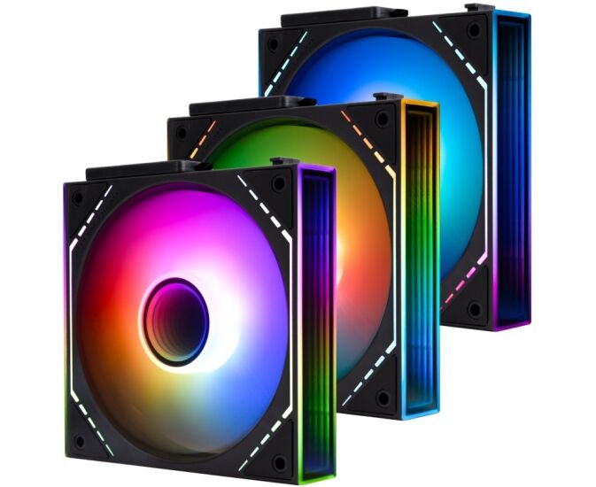 Комплект вентиляторов (3 шт.) Thermalright TL-M12 Q-S X3 (Pack of 3) (TRTLM12 QS.3 P) / ARGB / 120mm PWM