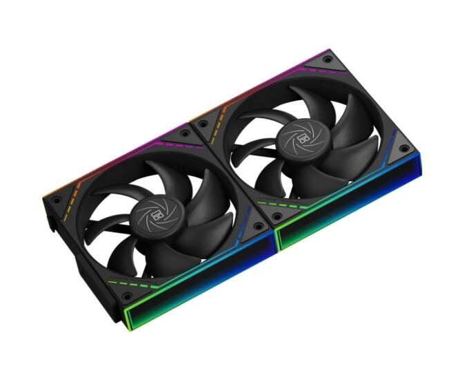 Комплект вентиляторов (2 шт.) Thermalright TL-M12 Q X2 (Pack of 2) (TRTLM12 QX2.2 P) / ARGB / 120mm PWM
