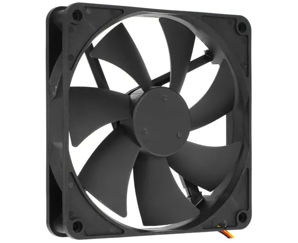 Вентилятор Gembird (D14025 BM-3) 140x140x25, шарикоподшипник, 3 pin, провод 40 см