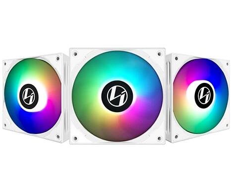 ентилятор Lian-Li ST120 ARGB (G99.12 ST3 W.00) 3шт 120х 120x28 белый Ret