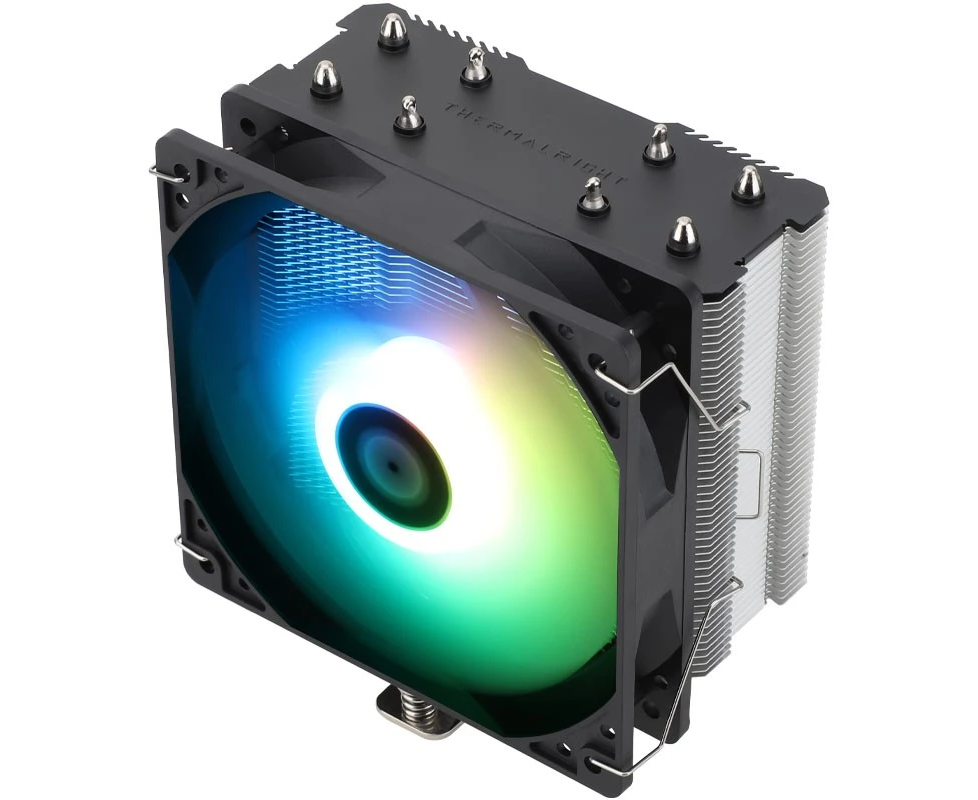 Кулер Thermalright Assassin X Refined SE ARGB 120 (AX120-R-SE-ARGB) 4-pin PWM, 148mm, Ni/CU, 4x6mm, 1x120mm, 66.17 CFM, 25.6d BA, 1550 RPM