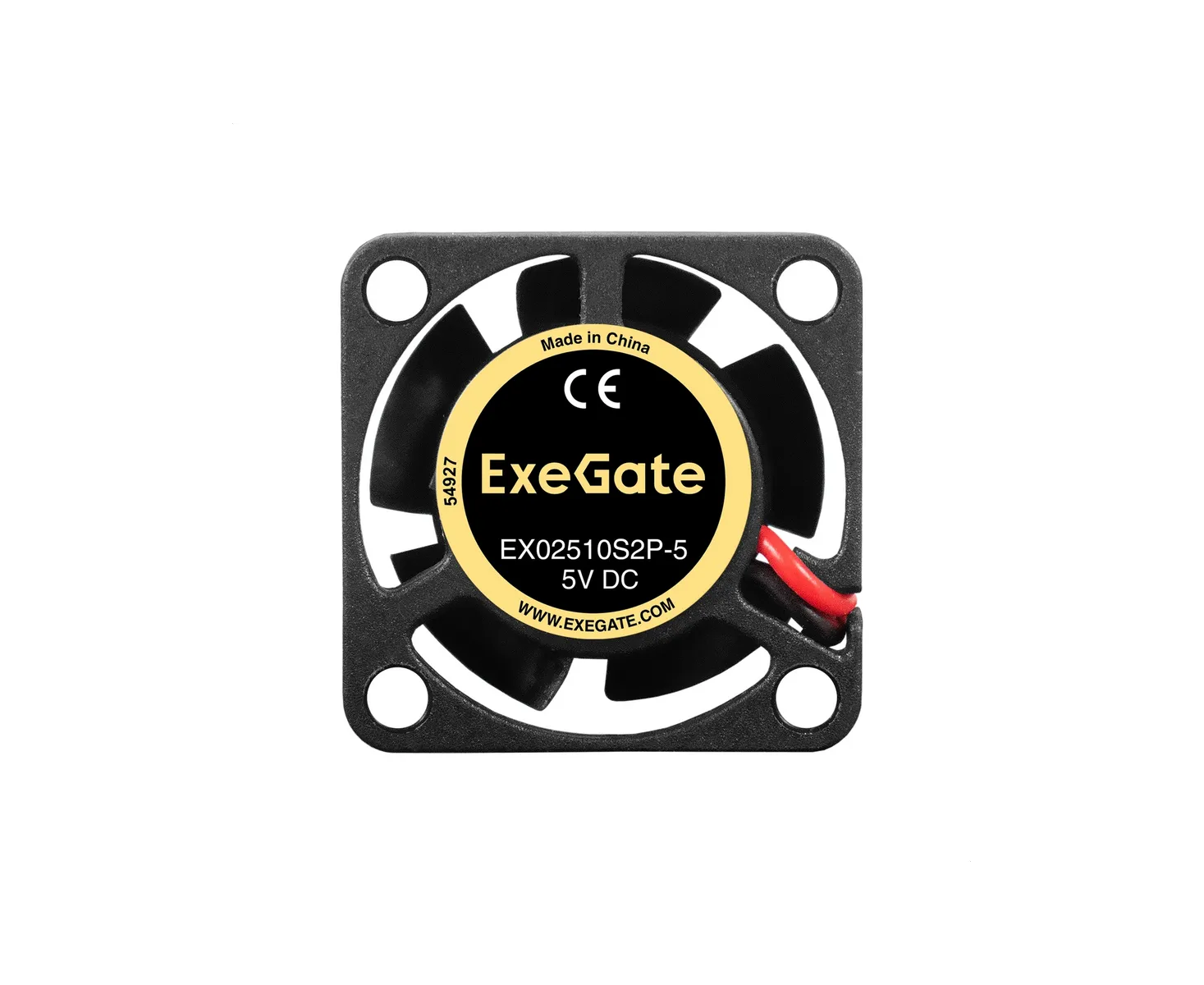 Вентилятор Exegate EX02510 S2 P-5 EX295187 RUS 5 В DC (25x25x10 мм, Sleeve bearing (подшипник скольжения), 2pin, 10000 RPM, 22d BA)