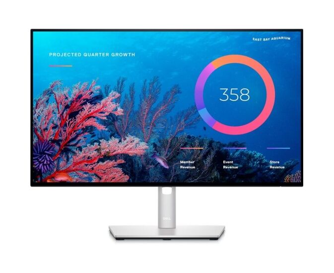 Монитор Dell 23.8" U2422 HE черный IPS LED 5ms 16:9 HDMI матовая HAS Pivot 1000:1 250cd 178гр/178гр 1920x1080 Display Port FHD USB 7.32кг