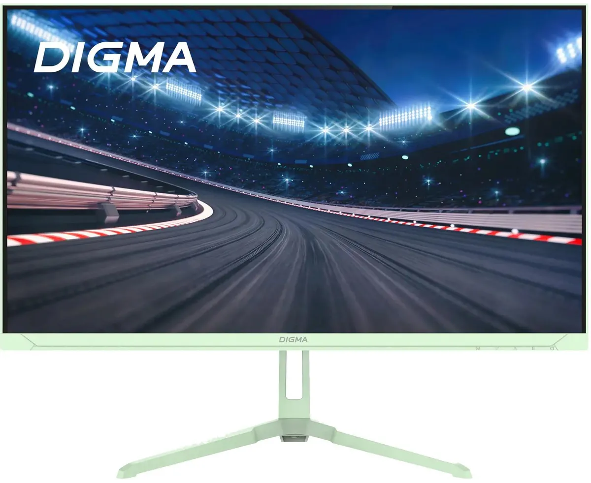 Монитор Digma Overdrive 24 P410 F (DM24 SG03) мятный IPS LED 1ms 16:9 HDMI матовая 300cd 178гр/178гр 1920x1080 200 Hz G-Sync Free Sync DP FHD USB 2.8кг