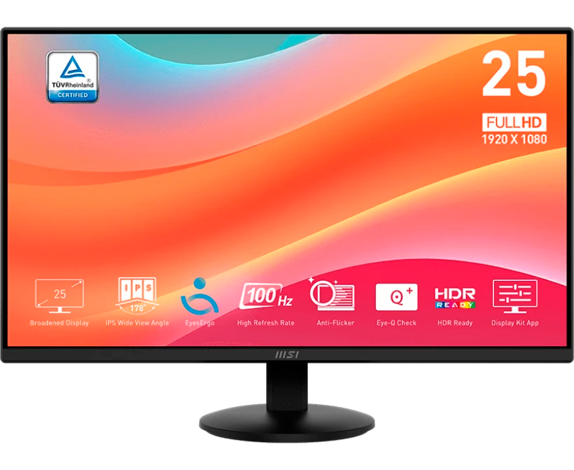 Монитор MSI Pro MP252 L (9 S6-3 PD7 CT-014) черный