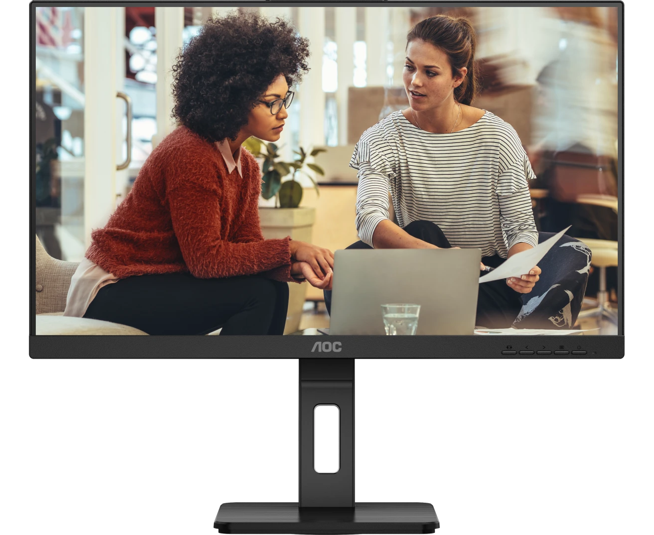 Монитор AOC U27 E3 UF Black с поворотом экрана 4 K, IPS, 3840x2160, 4ms, 178°/178°, 350cd/m, 1000:1, +2x HDMI 2.0
