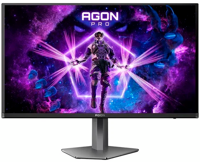 Монитор AOC Agon AG276 QSD Black-Grey QD-OLED, 2560x1440, HDMI 2.1×2, Display Port 1.4×2, USB 3.2 Gen1×2, 0.03 ms, 178град./178град., 1000cd/m, 1000:1