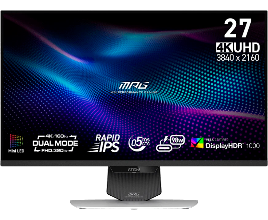 Монитор MSI MPG 274 URDFW E16 M (9 S6-3 CF09 H-030) White