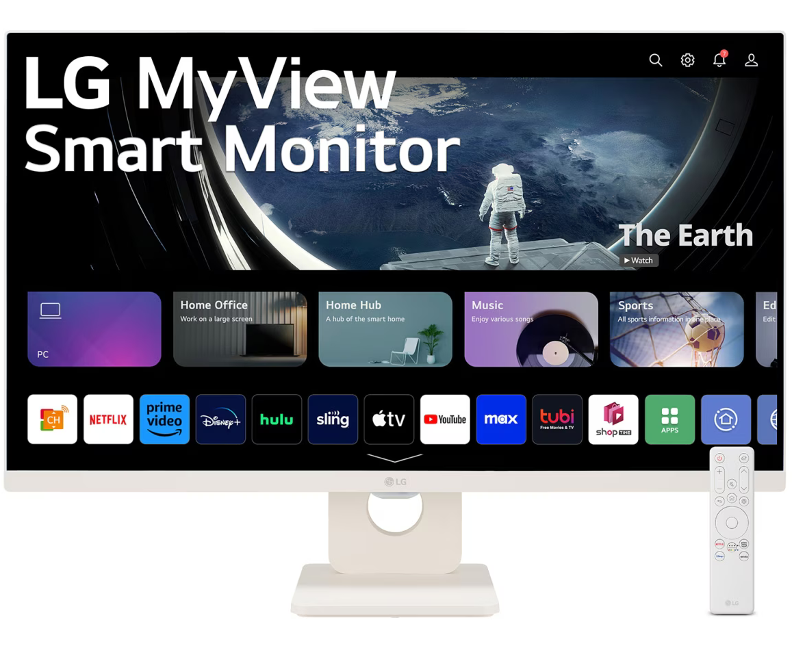 Монитор LG My View 27 U511 SA-W белый