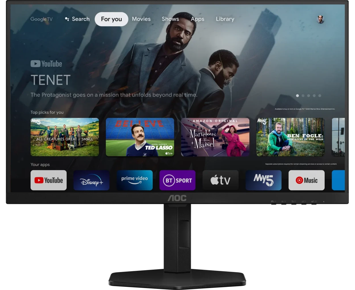 Монитор AOC Q27 G4 XY Black VA, 2560x1440, 180 Hz, 0.3ms, 178град./178град., 450cd/m, 80 M:1, 2x HDMI 2.0, Display Port 1.4, Pivot
