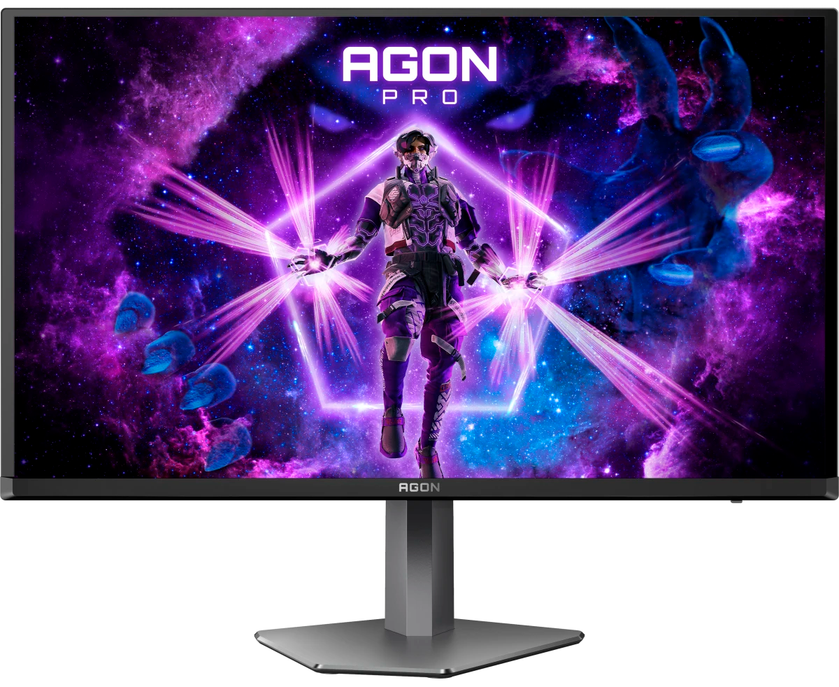 Монитор AOC AGON AG276 QKD2 Black-Grey QD-OLED, 2560x1440, HDMI 2.1×2, Display Port 2.1, USB 3.2 Gen1×2, 0.03ms, 178град./178град., 1000cd/m(пиковая)