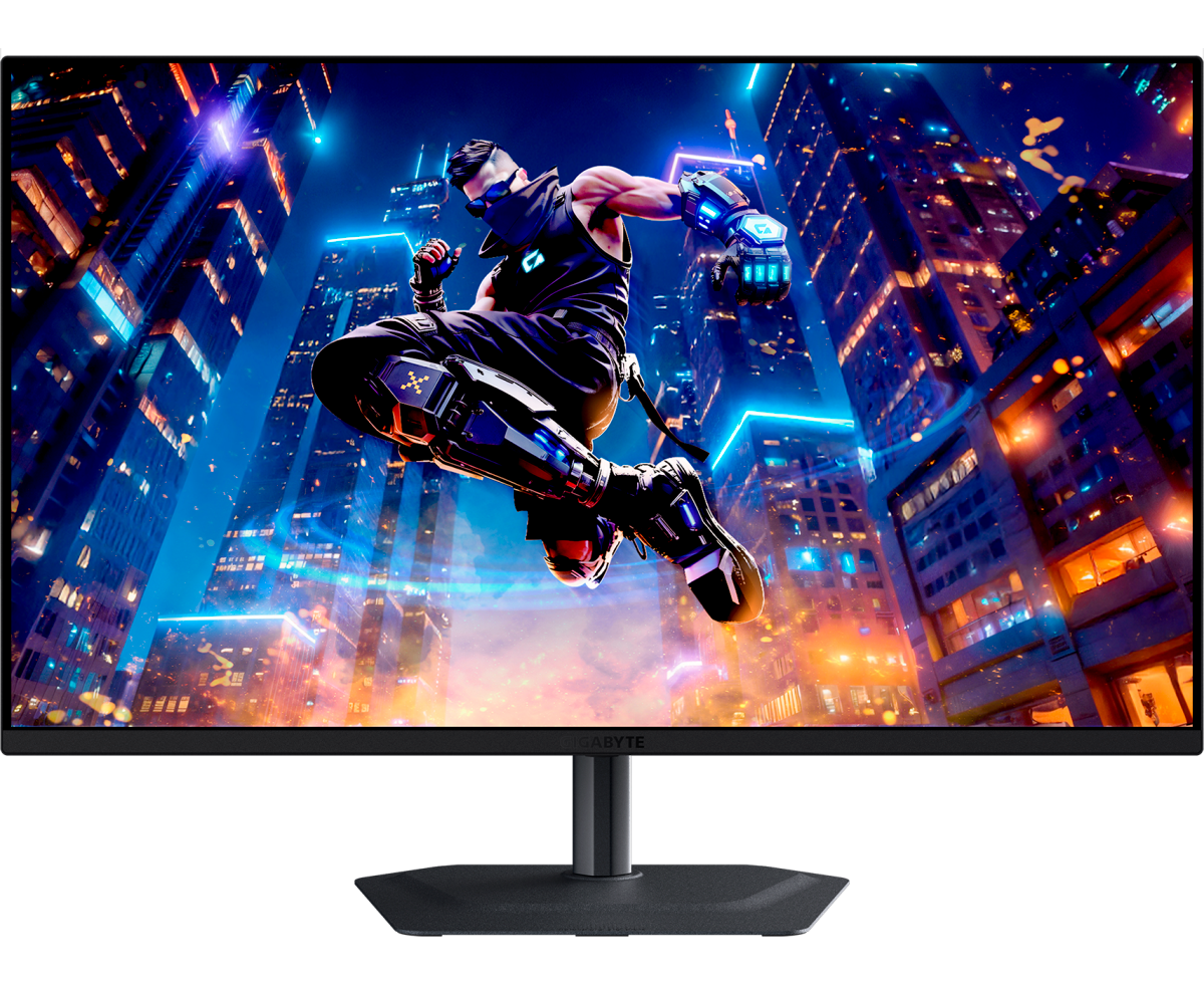 Монитор Gigabyte MO32 U2 EK (20 VM0-MO32 U2 BT-1 EKR)Black 31,5 QD-OLED, 3840x2160, 240 Hz, 2x HDMI 2.1, DP 1.4, 3x USB 3.2, USB Type-C 18 Вт, 0,03ms,178°/178°