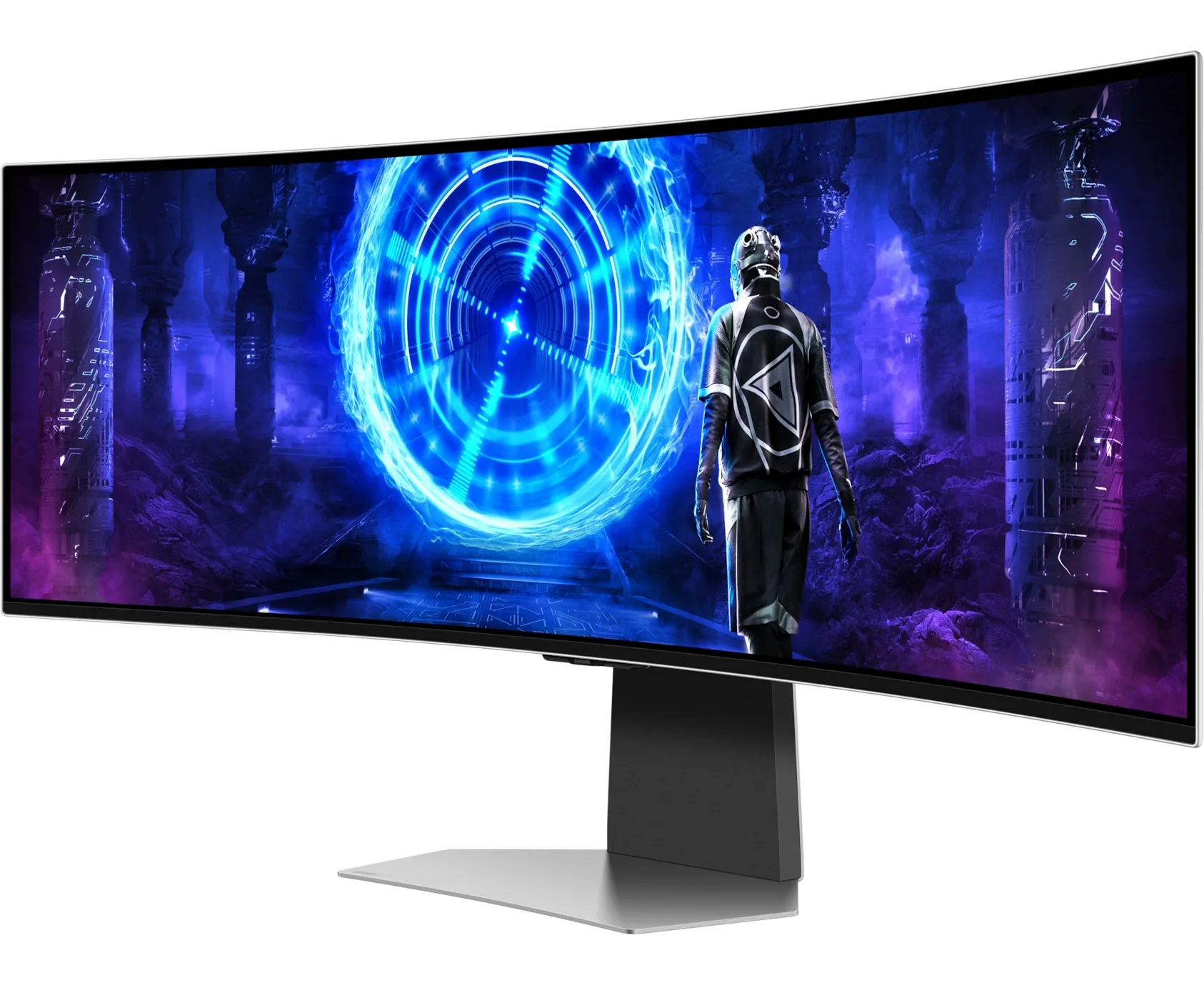 Монитор Samsung S49 DG952 SI (LS49 DG952 SIXCI) 5120x1440, OLED, 240 Гц, 1х HDMI, изогнутый, серебристый
