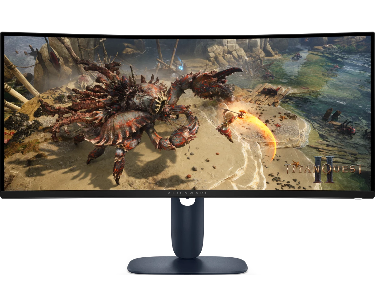 Монитор Dell AW3425 DWM 1500 R 34" Black, 21:9, VA, UWQHD, 1ms, 400cd, 180 Hz, HDMI, DP, USB, HAS