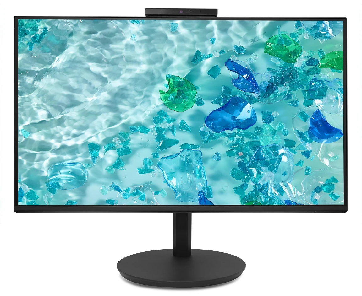Монитор ACER Vero CB242 YD6bmiprcx (UM.QB7 CD.602) 23,8'' IPS, 1920x1080, 1 / 4ms, 250cd, 120 Hz, 1x VGA + 1x HDMI+ 1x DP + SPK + Audio In/Out + Webcam