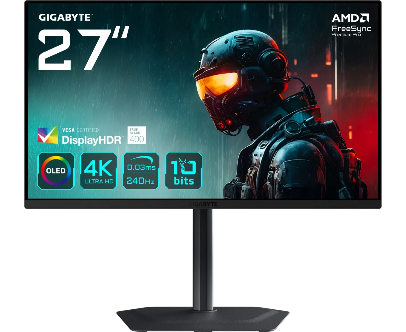 Монитор Gigabyte MO27 U2 EK (20 VM0-MO27 U2 BT-1 EKR/20 VM0-MO27 U2 BA-1 EK) Black