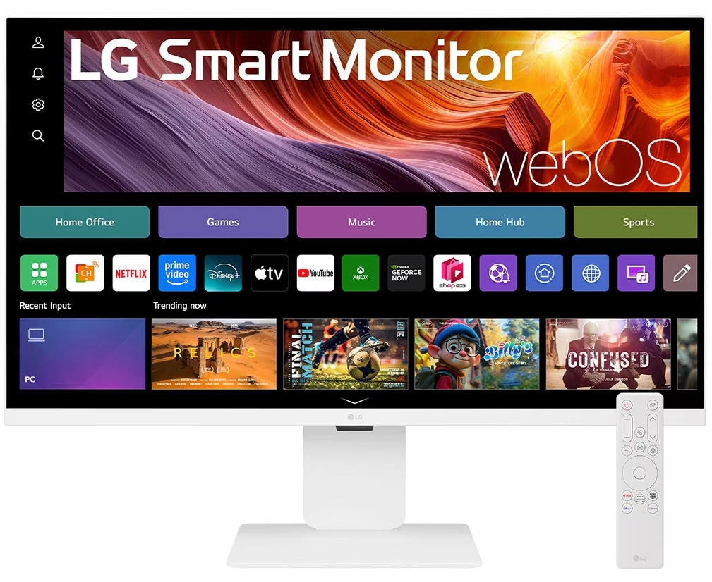 Монитор LG Ultra Fine 32 U830 SA-W белый IPS LED 5ms 16:9 HDMI M/M матовая HAS Piv 1200:1 400cd 178гр/178гр 3840x2160 60 Hz 4 K USB 7.7кг