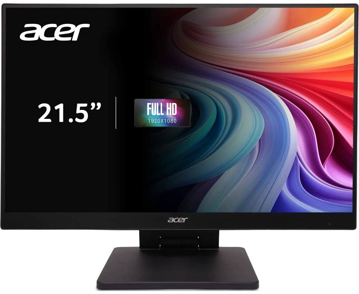 Монитор Acer UT222 Q Ebmiphzx (UM.WW2 CD.E01) черный IPS LED 4ms 16:9 HDMI M/M глянtw 1300:1 300cd 178гр/178гр 1920x1080 100 Hz VGA DP FHD USB Touch 3.5кг