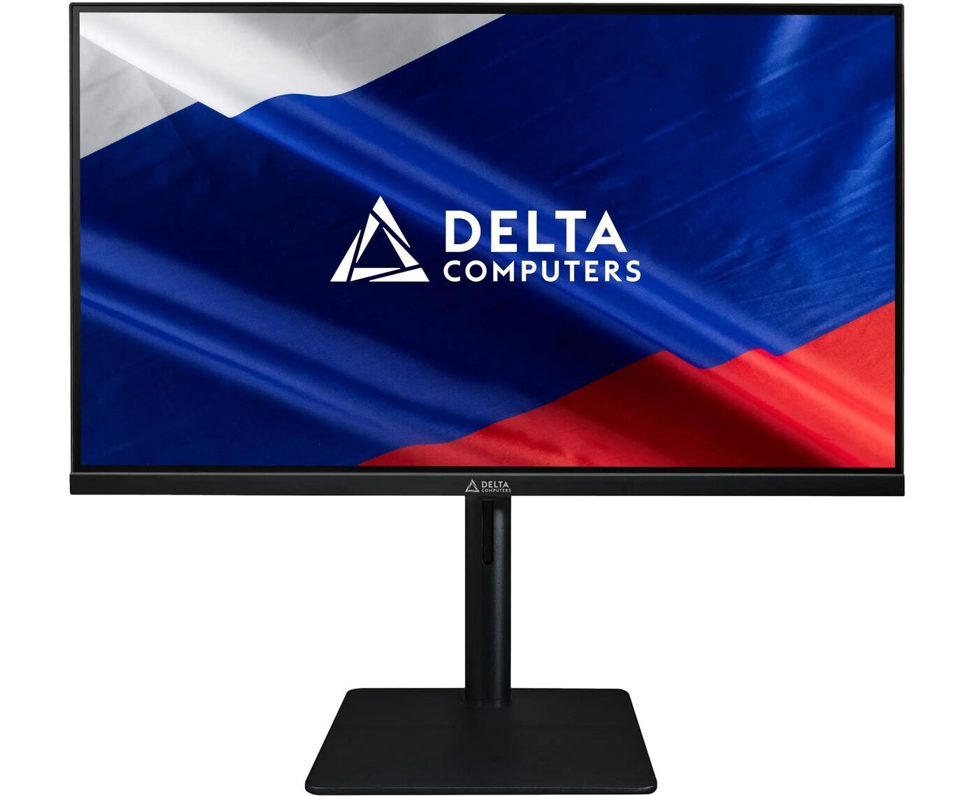 Монитор Delta Computers Сова OM270 I (OM270 I.FHD.AS.01.P2) 27"/FHD-75 Hz/IPS/178/5ms/250 cdm2/HDMI+VGA+DP/Регулируемая по высоте подставка/1х HDMI