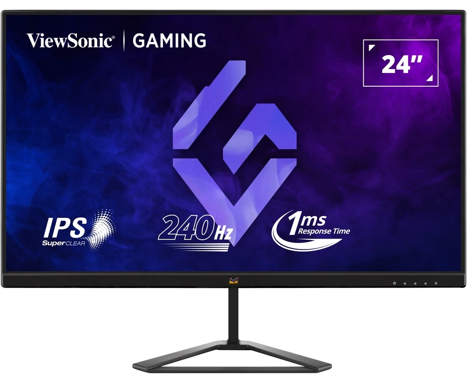 Монитор View Sonic VX2479 A-HD-Pro черный IPS LED 1ms 16:9 HDMI матовая 1000:1 250cd 178гр/178гр 1920x1080 240 Hz DP FHD 3.2кг