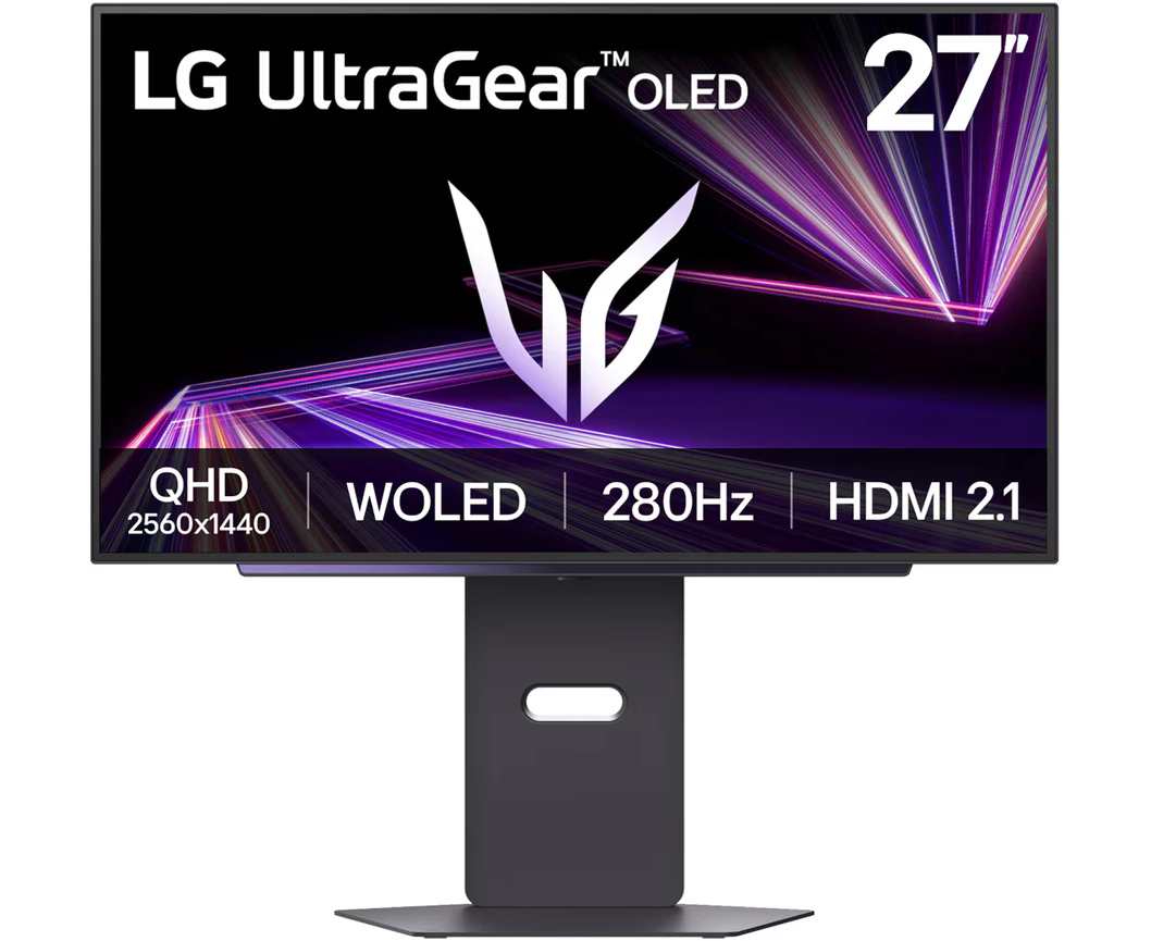 Монитор LG Ultra Gear 27 GX700 A-B черный OLED LED 16:9 HDMI матовая HAS Piv 335cd 178гр/178гр 2560x1440 280 Hz G-Sync Free Sync Premium Pro DP QHD