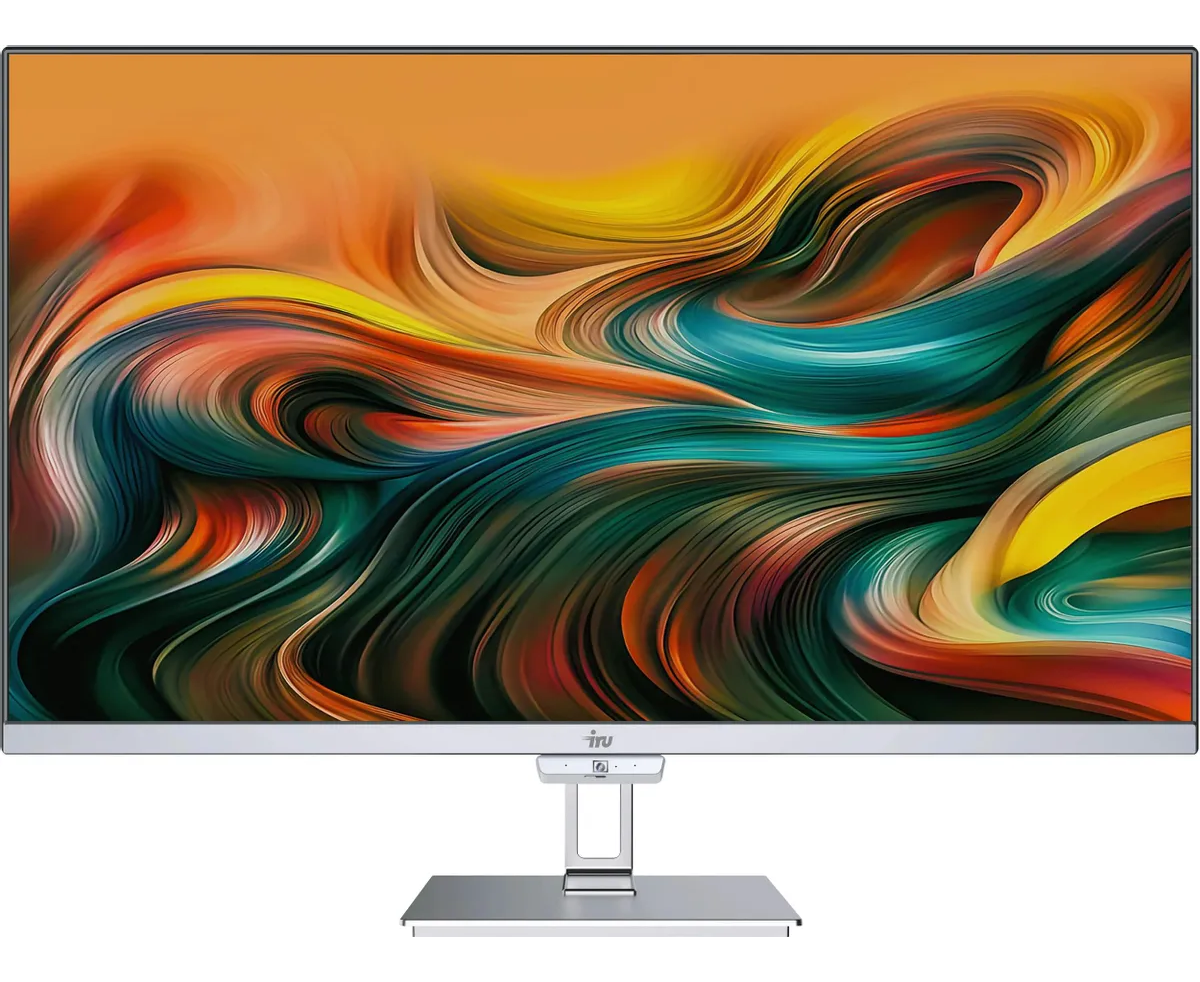 Моноблок IRU Planio 235 (2105029)23.8" Full HD Ryzen 5 3500 U (2.1) 8 Gb SSD256 Gb Vega 8 Windows 11 Pro 64 Gbit Eth Wi Fi BT 120 W Cam серебристый 1920x1080