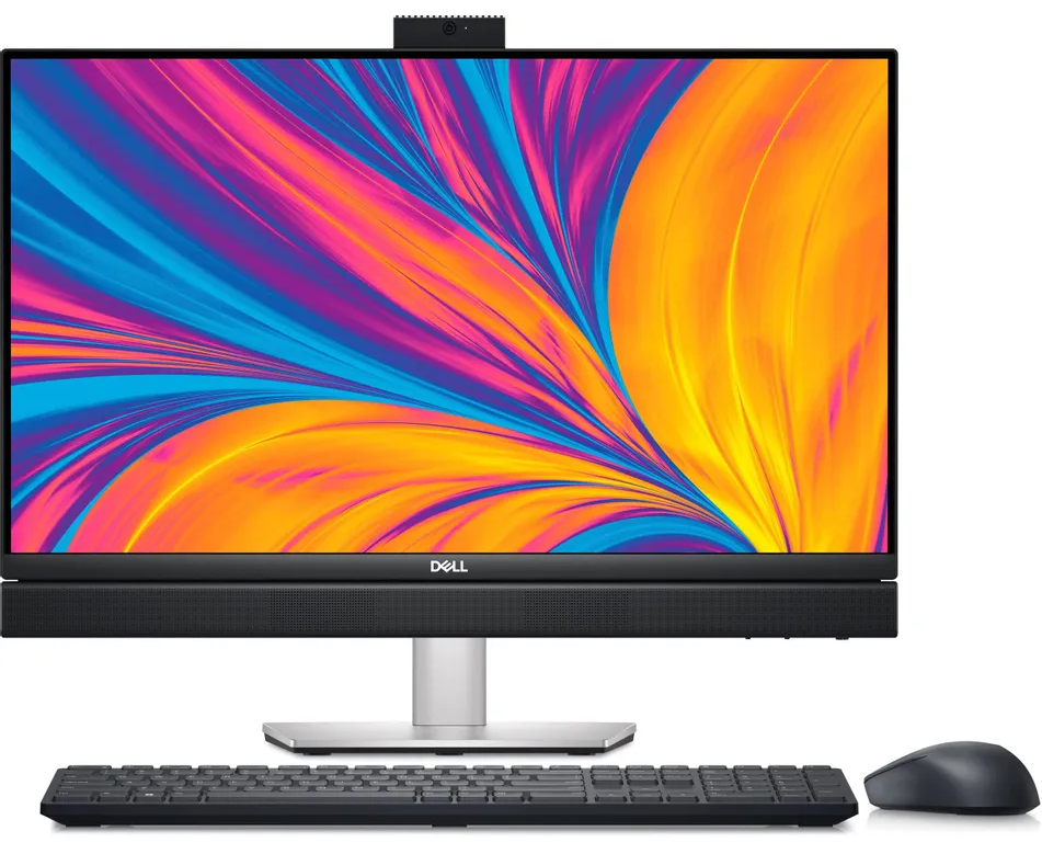 Моноблок Dell Optiplex 7420 (7420 PL-7395-Win11 P) 23.8" Full HD i7 14700 (2.1) 32 Gb SSD1 Tb UHDG 770 CR Gbit Eth Wi Fi BT 130 W клавиатура мышь Cam черный