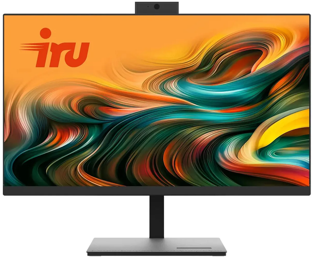 Моноблок IRU Tactio 23 IH6 PA (2127171) 23.8" Full HD i3 12100 (3.3) 8 Gb SSD256 Gb UHDG 730 Free DOS Gbit Eth Wi Fi BT Cam черный (RUS)