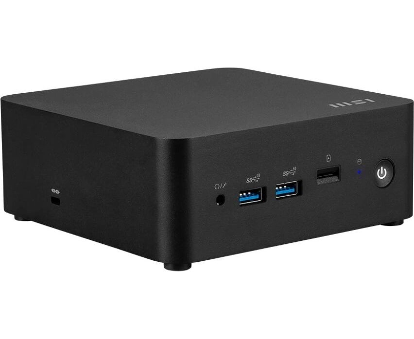 Неттоп MSI Cubi NUC 1 M-053 BRU (936-B0 B111-081) Intel Core 3 100 U, Intel Graphics, CR, no OS, черный
