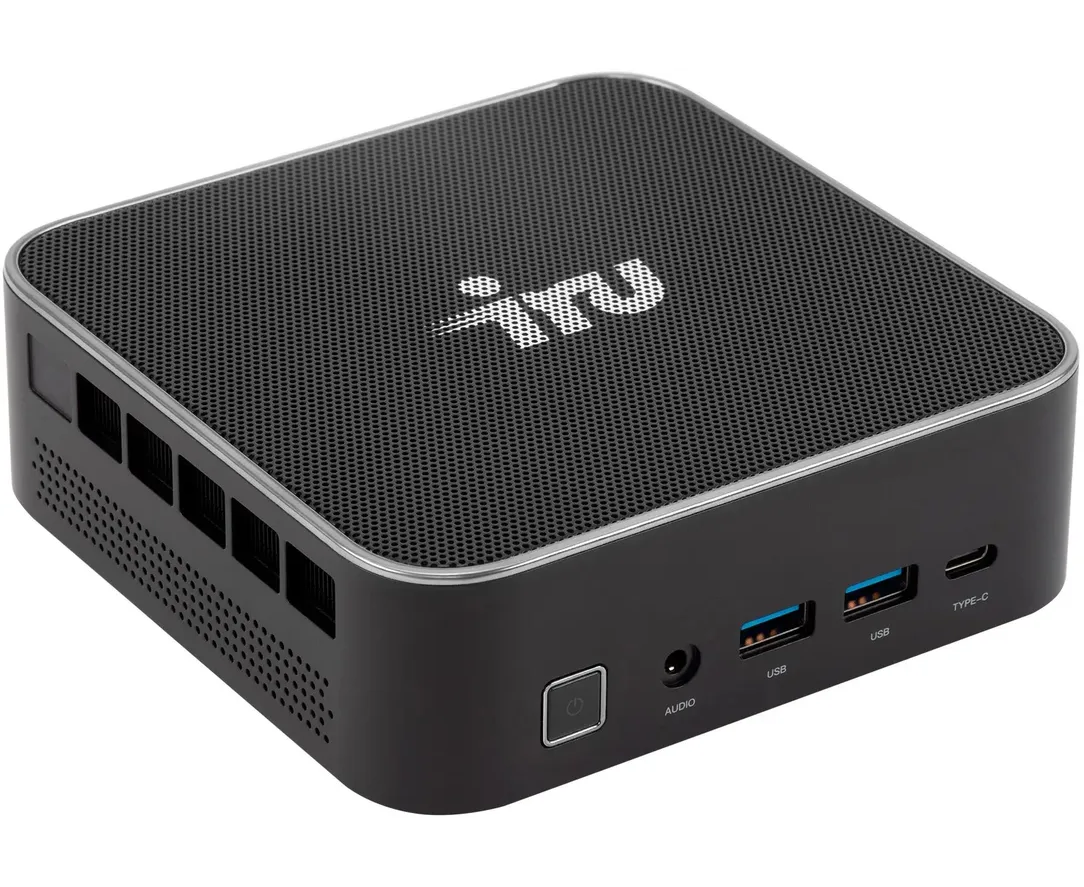 Неттоп IRU Tactio 525 (2164337) Ryzen 5 6600 H (3.3) 16 Gb SSD1 Tb 660 M Windows 11 Pro Gbit Eth Wi Fi BT 120 W черный (RUS)