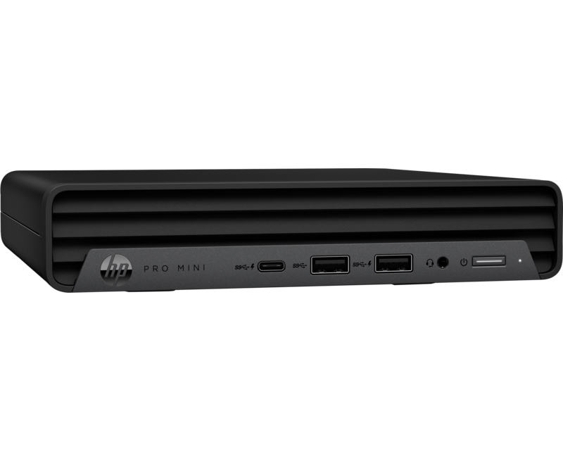 Неттоп HP Pro Desk 400 G9 Mini (B6 HT2 ES) i5 14500 T (1.7) 16 Gb SSD256 Gb UHDG 770 без ОС Gbit Eth Wi Fi BT 90 W kb мышь клавиатура черный