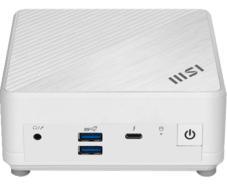 Неттоп MSI Cubi 5 1 M-618 XRU (9 S6-B0 A822-618) Core 5 120 U (1.4) 16 Gb SSD512 Gb Graphics CR без ОС 2x Gbit Eth Wi Fi BT белый