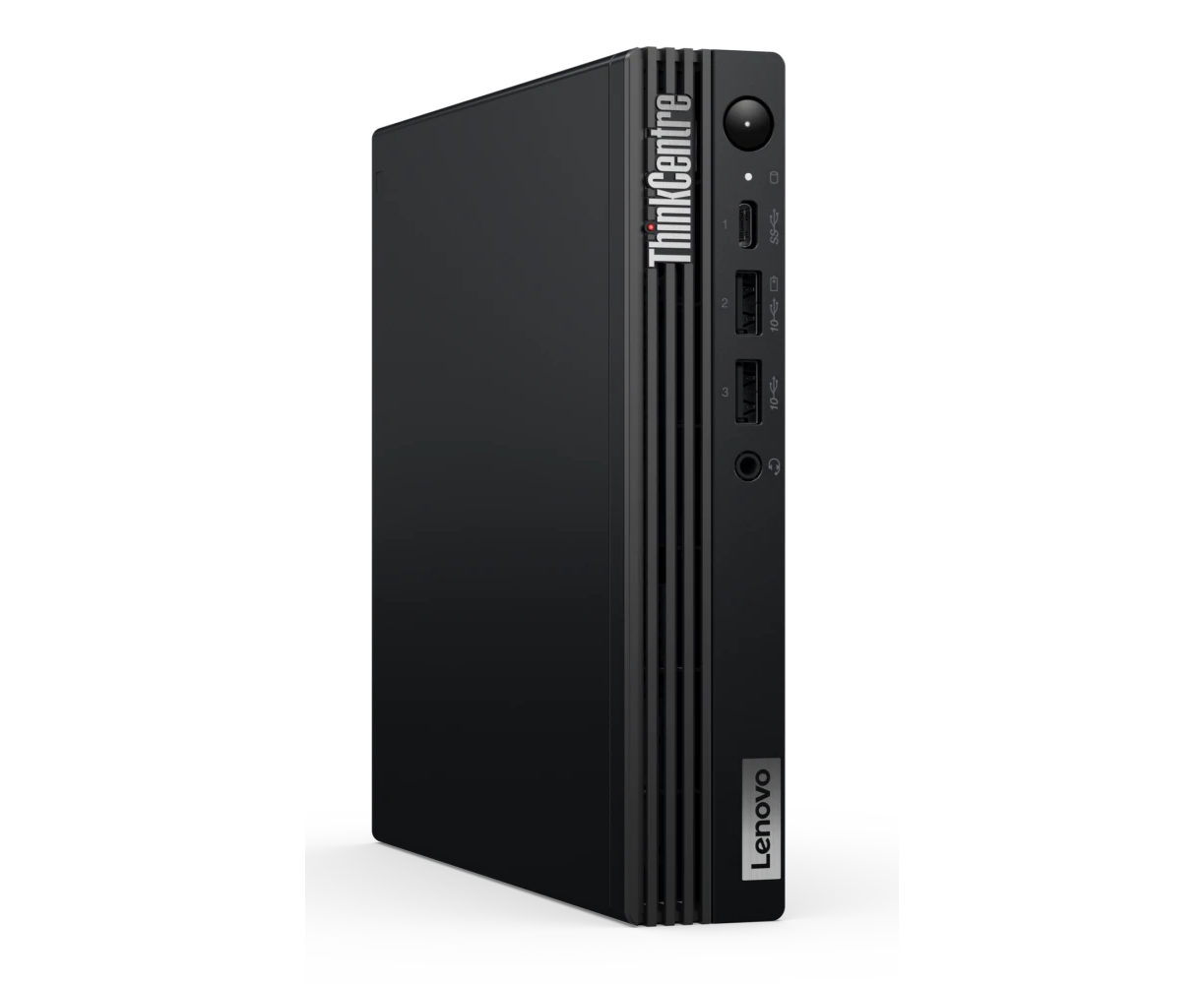 Неттоп Lenovo Think Centre Tiny M70q-5 (12 TESKR400) Intel Core i5 14400 T, DDR5 16 ГБ, 512 ГБ(SSD), Intel UHD Graphics, без ОС, черный