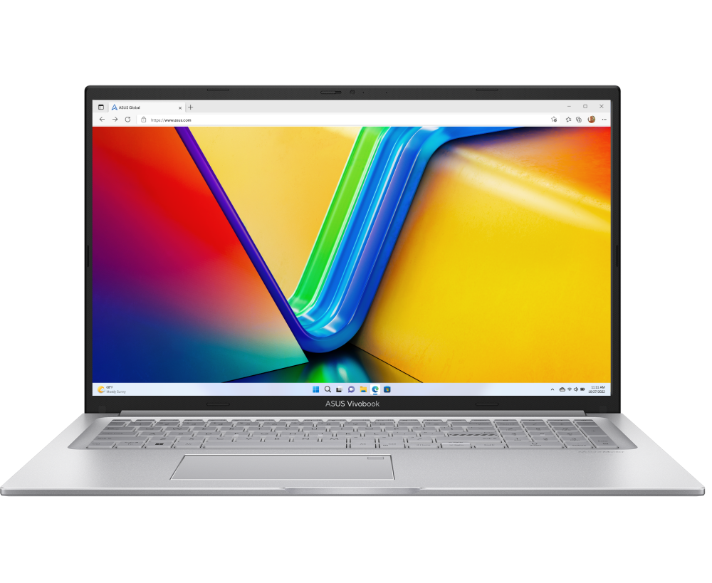 Ноутбук Asus Vivobook 17 X1704 VA-AU937 (90 NB13 X1-M00 E10) Core 7 150 U 16 Gb SSD1 Tb Intel Graphics 17.3" IPS FHD (1920x1080) без ОС silver Wi Fi BT Cam