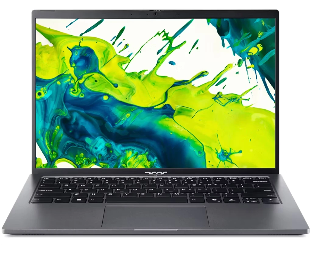 Ноутбук ACER Aspire Go 14 (NX.JFWCD.003) 14" WUXGA Ultra 7 UMA 16 GB DDR5 512 GB PC Ie NV Me SSD Iron Metal Top