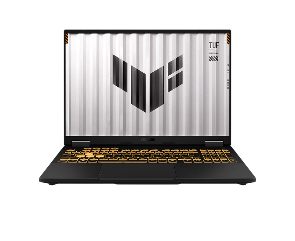Ноутбук Asus TUF F16 Gaming FX608 JHR-RV142 (90 NR0 NA1-M007 K0) i5 14450 HX/16 Gb/SSD512 Gb/RTX5050 8 Gb/16"/IPS/WUXGA/no OS/grey
